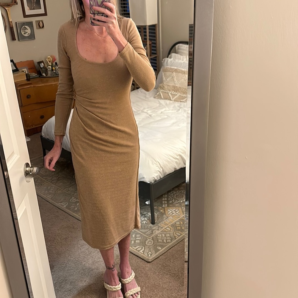 Acler knit midi dress